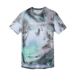 NNORMAL T-SHIRT DE RUNNING RACE HOMME S 007-Nature AI Print