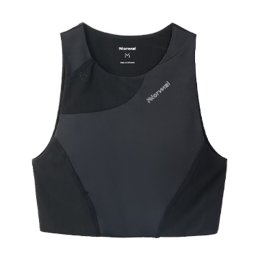 NNORMAL BRASSIÈRE DE TRAIL CROP TOP M 001 - BLACK