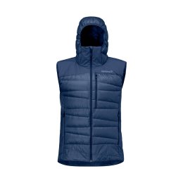 NORRONA Doudoune sans manche Falketind Down 750 homme L 2295_INDIGO NIGHT