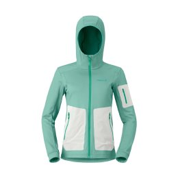 NORRONA POLAIRE FALKETIND WARM2 STRETCH CAPUCHE FEMME M 3010_Malachite Green