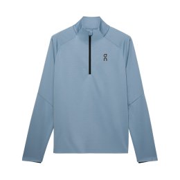 ON PULL TECHNIQUE CLIMATE DEMI-ZIP HOMME XS Chambray