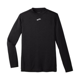 BROOKS T-SHIRT MANCHES LONGUES HIGH POINT HOMME L 01 BLACK