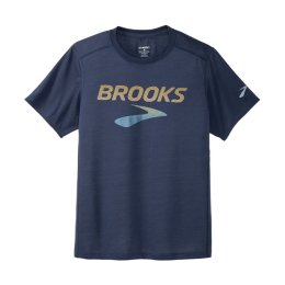 BROOKS DISTANCE 3.0 HOMME M 433 - BLUE - SLATE/B