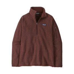 PATAGONIA POLAIRE BETTER SWEATER 1/4 ZIP FEMME M DAK
