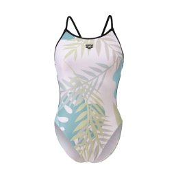 ARENA MAILLOT DE BAIN LIGHT FLORAL FEMME 34 550 / BLACK-WHITE MU