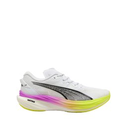 PUMA DEVIATE NITRO 3 HOMME 41 16-PUMA White-Yellow Alert-Pure Mag
