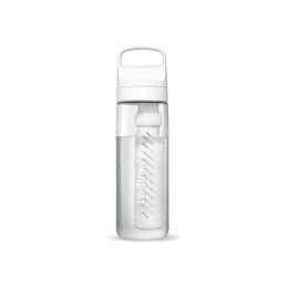 LIFESTRAW GOURDE FILTRANTE GO 2.0 STAINLESS STEEL 700ML 650ML CLEAR