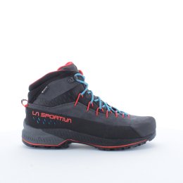 LA SPORTIVA TX4 EVO MID GTX HOMME 43 CARBON/CHERRY TOMATO