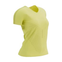 COMPRESSPORT T-SHIRT PERFORMANCE FEMME XS GREEN SHEEN