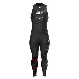 ZEROD COMBINAISON FLEX SANS MANCHES HOMME S BLACK/RED