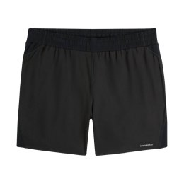 ICEBREAKER PANTALONCINO MERINO 125 ZONEKNIT SPEED UOMO L BLACK