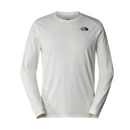 THE NORTH FACE T-SHIRT MANCHES LONGUES AIRLIGHT HIKE HOMME M WHITE DUNE