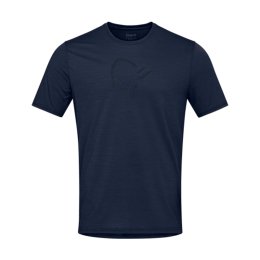 NORRONA T- SHIRT MANCHES COURTES FEMUND EQUALISER MERINO HOMME S 2295_INDIGO NIGHT
