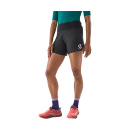 COMPRESSPORT Short trail racing femme XS BLACK