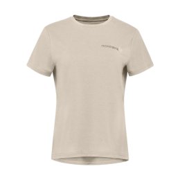 NORRONA T-SHIRT MANCHES COURTES FEMUND TECH FEMME L 4411_OATMEAL