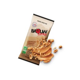 BAOUW BARRE ÉNERGÉTIQUE EXTRA BIO 50G UNITE EXTRA CRUNCHY-CACAHUETE