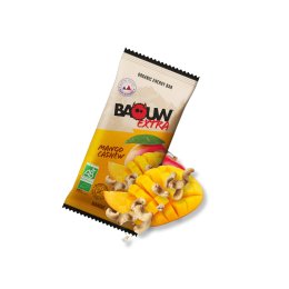 BAOUW BARRE ÉNERGÉTIQUE EXTRA BIO 50G UNITE EXTRA MANGUE-CAJOU