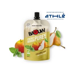 BAOUW Purée énergétique Bio 90g UNITE POIRE-POMME-MENTHE