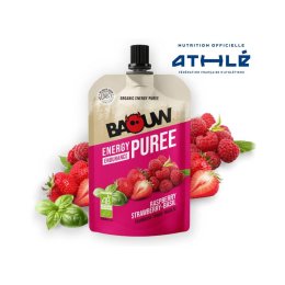 BAOUW Purea energetica Bio 90g UNITE FRAMBOISE-FRAISE-BAS