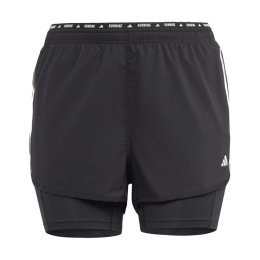 ADIDAS SHORT 2-EN-1 OWN THE RUN FEMME 2X NOIR