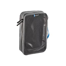 COCOON Cube d'emballage avec dessus en filet laminé M GREY/BLACK