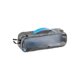 COCOON Cube d'emballage avec dessus en filet laminé M GREY/BLUE