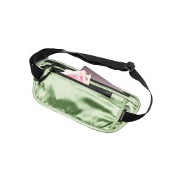 COCOON Portefeuille secret en soie à la taille 6 LIGHT GREEN