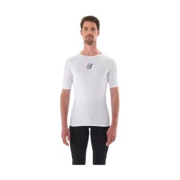 COMPRESSPORT T-SHIRT MANCHES COURTES ON/OFF HOMME M WHITE