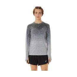 ASICS T-SHIRT À MANCHES LONGUES SEAMLESS FEMME L 020 / CARRIER GREY/G