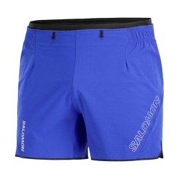 SALOMON SHORT SENSE AERO 5 HOMME BLEU XL SURF THE WEB