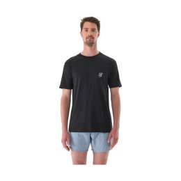 COMPRESSPORT T-SHIRT PERFORMANCE MANCHES COURTES HOMME L BLACK