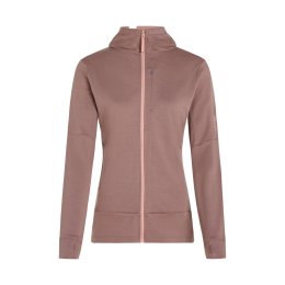 ICEBREAKER Polaire mérino 260 Quantum IV capuche femme L SUMMIT/BLUSH