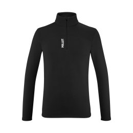 MILLET POLAIRE DEMI-ZIP SENECA HOMME S N0247 BLACK - NOIR