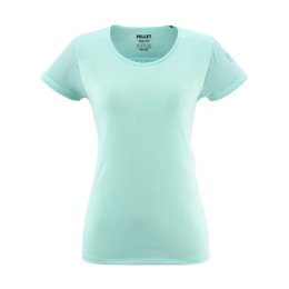 MILLET T-SHIRT À MANCHES COURTES HIKING JACQUARD FEMME M N8743 ARUBA BLUE