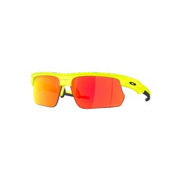 OAKLEY LUNETTES DE SOLEIL BISPHAERA PRIZM RUBY MATTE TENNIS BALL YE