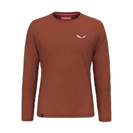 SALEWA T-SHIRT MANCHES LONGUES PEDROC DRY HOMME S 7240 - BOMBAY BROWN