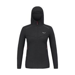 SALEWA VESTE PEDROC 2 TIROLWOOL RESPONSIVE HYBRID FEMME XS 0910 - BLACK OUT