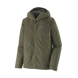 PATAGONIA VESTE BOULDER FORK RAIN CAPUCHE HOMME M BSNG