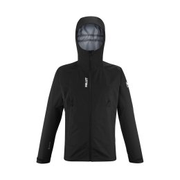 MILLET VESTE À CAPUCHE SENECA GTX 3L HOMME S N0247 BLACK - NOIR