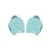 Plaquettes de main Power Plus Turquoise