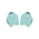 Plaquettes de main Power Plus Turquoise