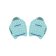 Plaquettes de main Power Plus Turquoise