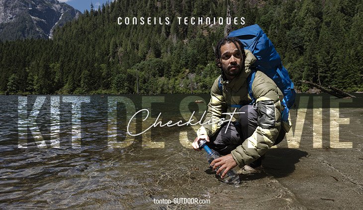 Kit De Survie D'urgence - Filtre Extérieur Professionnel - 640g - Fabriqué En France