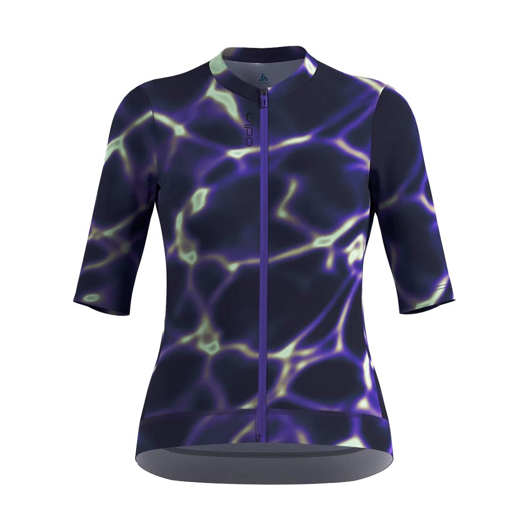 Maillot De Cyclisme Imprimé Zeroweight Pro - Femme - xs - Odlo