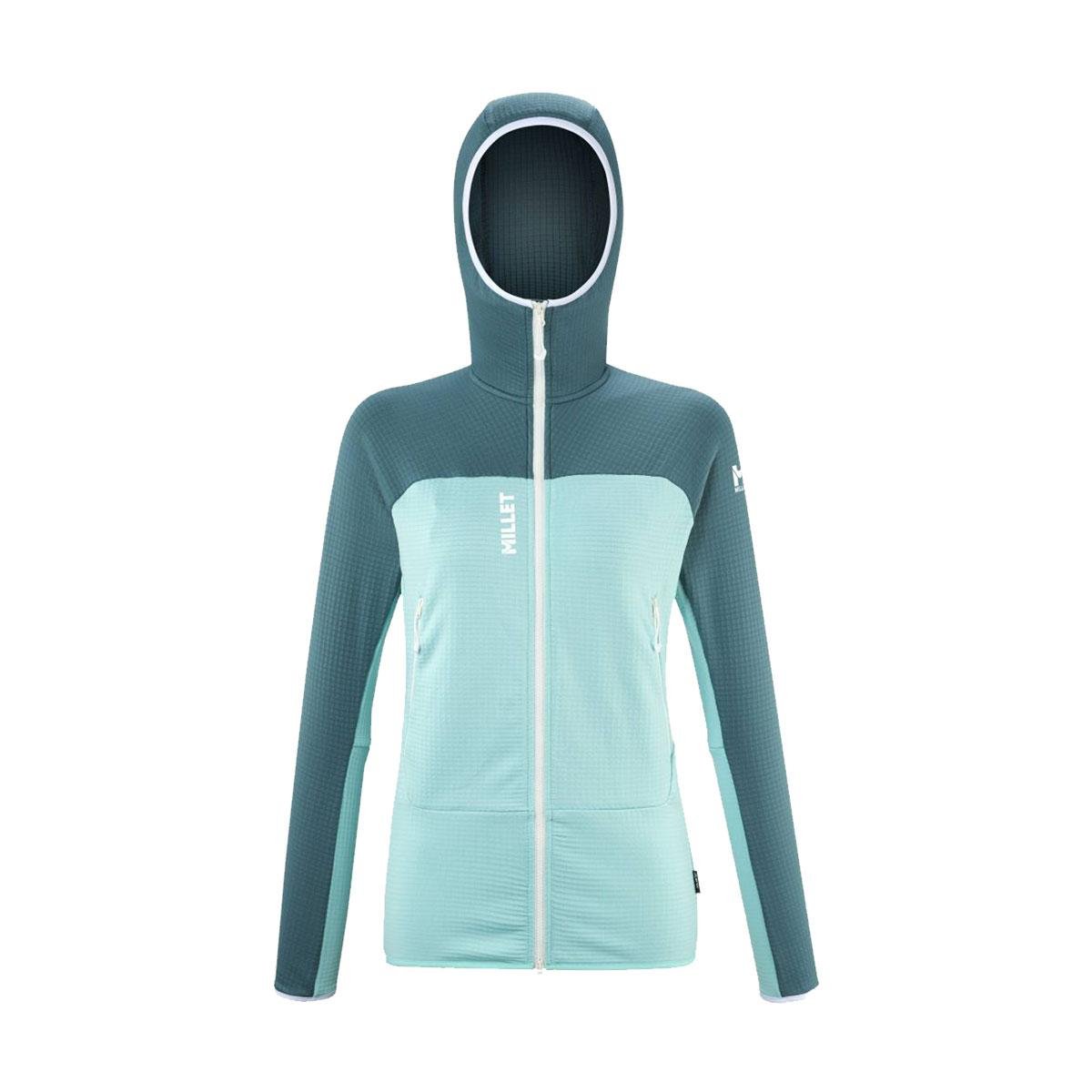 Polaire Fusion Grid Capuche - Femme - m - Millet