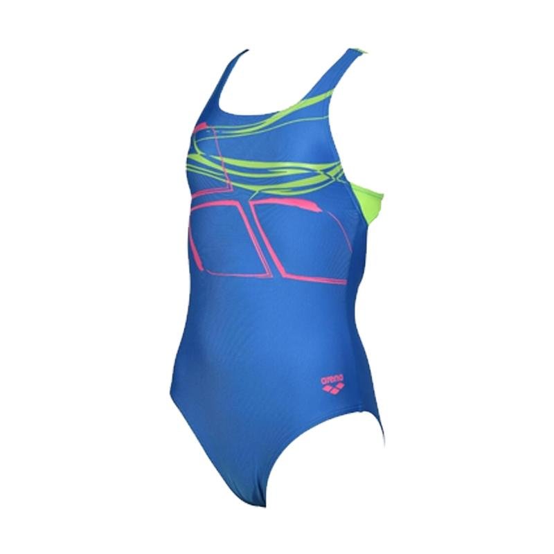 Maillot De Bain Swim Pro Log Fille - Enfant - 14 a 15 - Arena