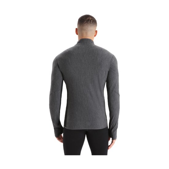 ICEBREAKER - VESTE MERINO REALFLEECE DESCENDER HOMME