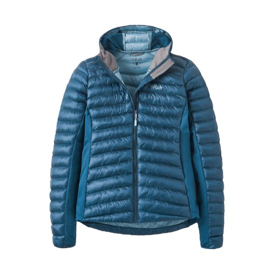 Rab - Piumino con cappuccio Cirrus Flex da donna