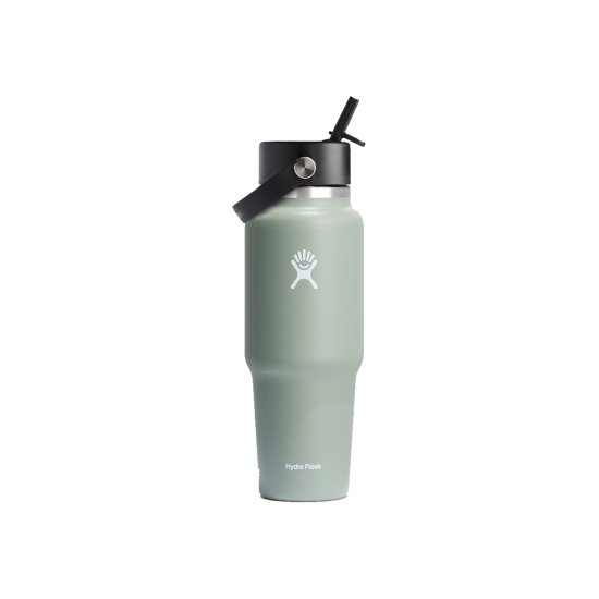HYDRO-FLASK - Borraccia con cannuccia 32 OZ WIDE