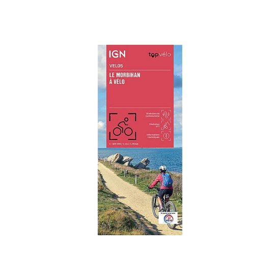 IGN - Mappa IGN LE MORBIHAN A VELO VEL05